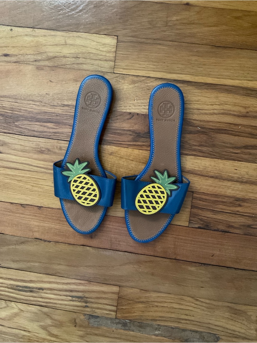 Tory Burch pineapple sandals